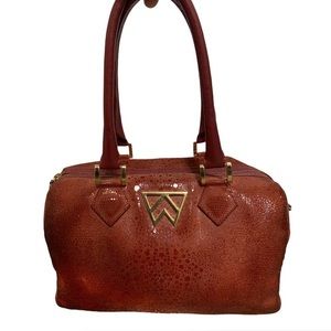 KELLY WYNNE Duffle Dare You Red Rubio Serpentine